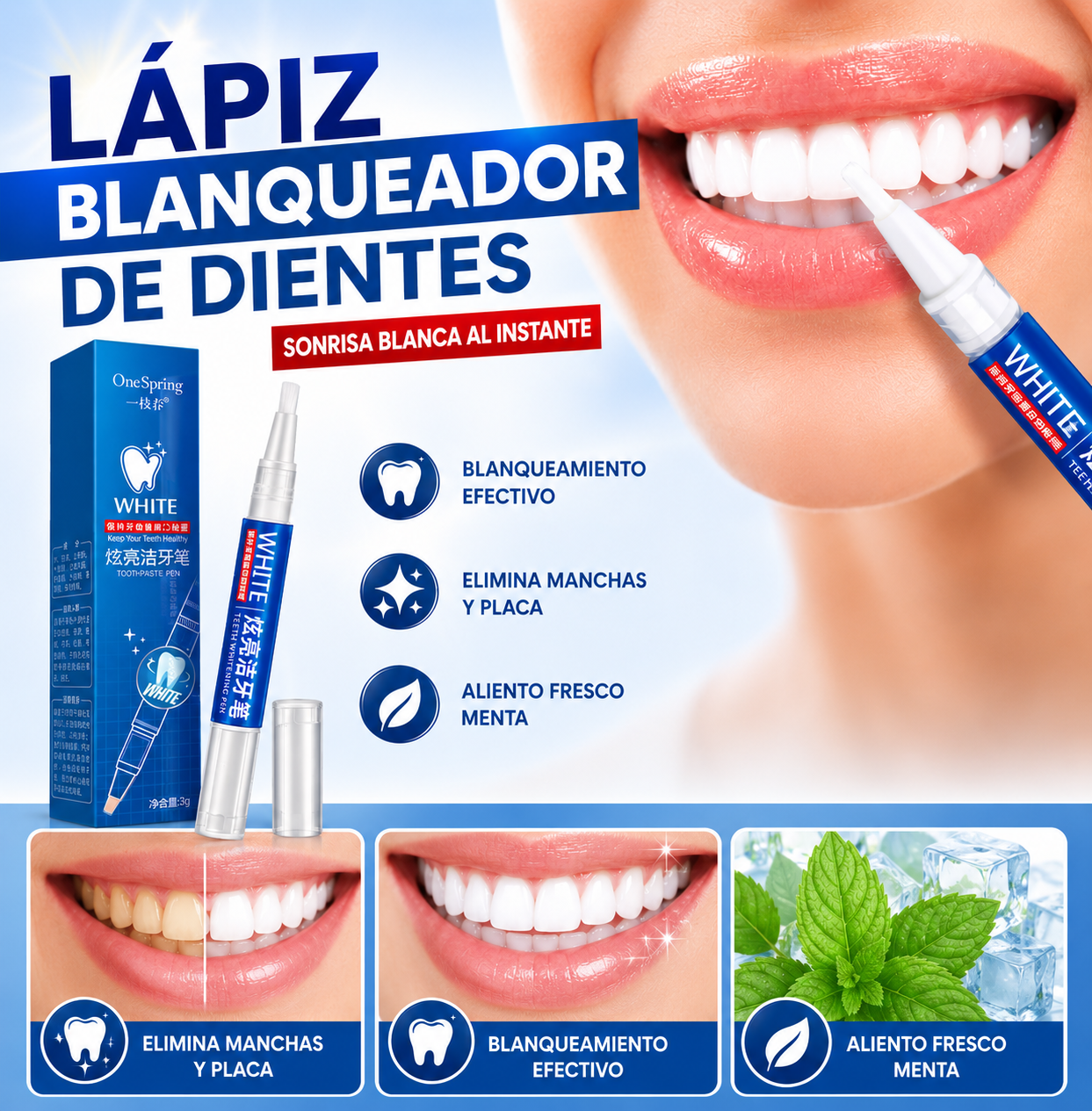 Dental Dazzling White™ ✨: ¡Renueva Tu Sonrisa! 😁