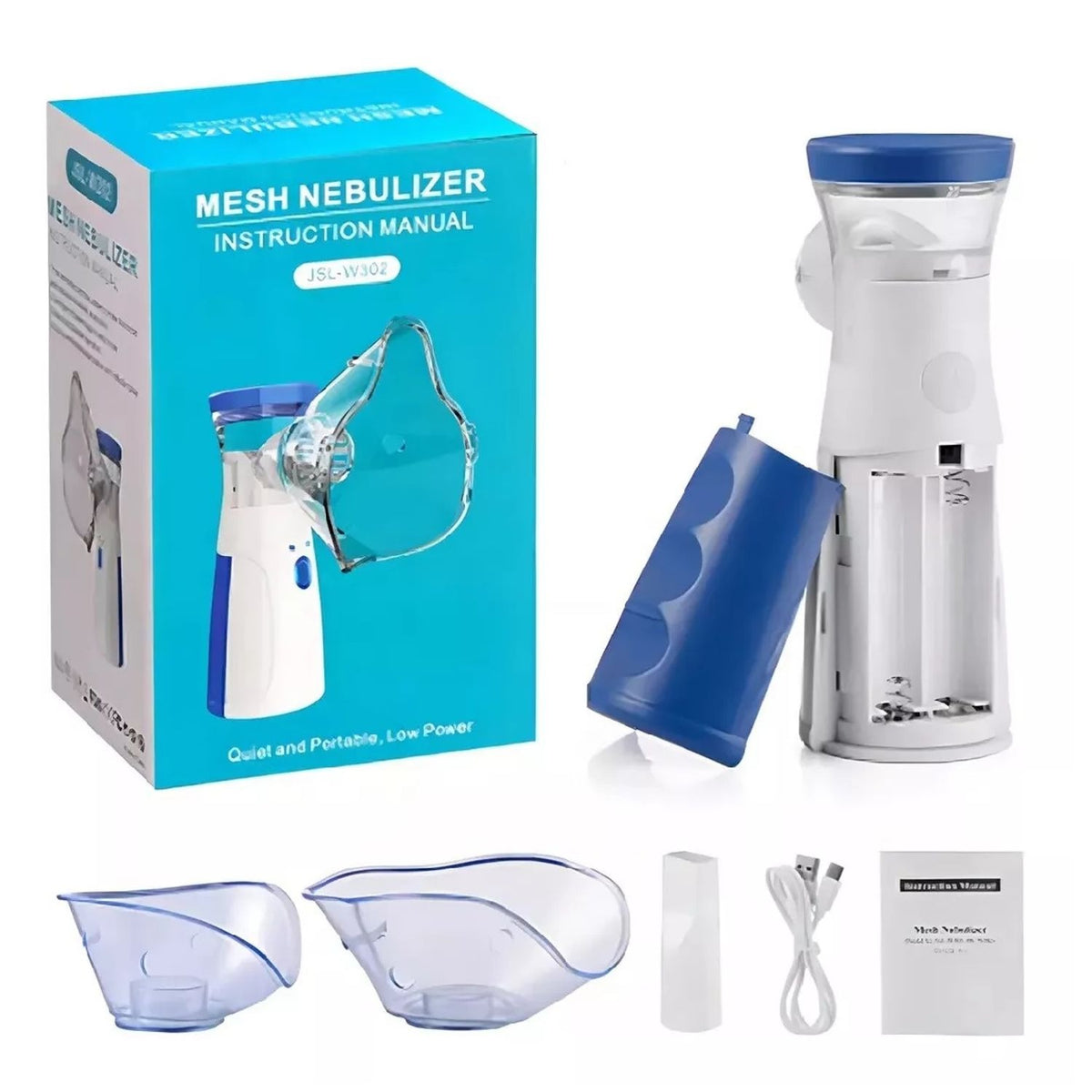 🫁 Nebulizador Portátil USB Recargable para Niños y Adultos
